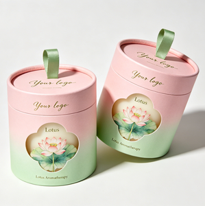 หลอดบรรจุภัณฑ์กระดาษคราฟท์รีไซเคิลย่อยสลายได้ทางชีวภาพสำหรับบรรจุภัณฑ์เทียนหอม เครื่องสำอาง และชา - Product Image 3