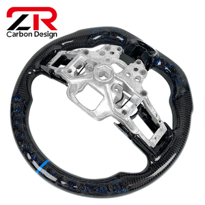 Accesorios Interiores para Automóviles Ford, Volante Deportivo Personalizado de Fibra de Carbono Forjada para <span class=keywords><strong>Mustang</strong></span> 2015-2023 - Product Image 3