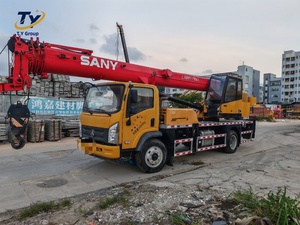 Grúa Telescópica SANY STC120C4 de 12 Toneladas, Grúa Móvil para Construcción de Edificios, Grúa sobre Camión - Product Image 1
