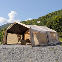 Tente gonflable de dôme de partie d'air de deux chambres de camping en plein air la plus récente à vendre