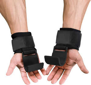 Ganchos de Levantamiento de <span class=keywords><strong>Pesas</strong></span> Profesionales para Entrenamiento de Fuerza con Barra, Resistentes, Mate, con Logotipo Personalizado - Product Image 1