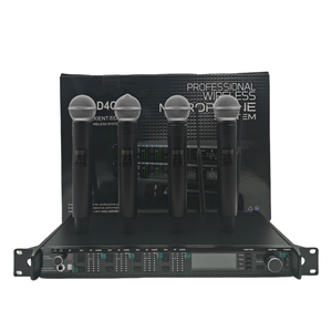 ระบบไมโครโฟนไร้สายดิจิตอล 4 ช่อง QLXD SLXD True Diversity IR อินฟราเรด รุ่น AD4Q/KSM9/<span class=keywords><strong>KSM8</strong></span>/KSM11 - Product Image 6