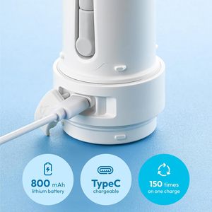 Bidet électrique portable rechargeable en ABS pour l'hygiène personnelle, nettoyage, design moderne pour les voyages et l'utilisation en hôtel - Product Image 4