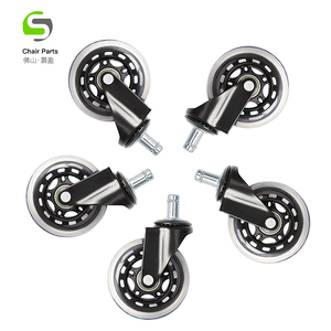 Muebles de oficina accesorios de ruedas para <span class=keywords><strong>Herman</strong></span> <span class=keywords><strong>Miller</strong></span> silla <span class=keywords><strong>Aeron</strong></span> por ingeniería ahora (ruedas-conjunto de 5 ¡negro) - Product Image 3