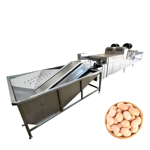 New Egg <b>Washer</b> Cleaner Fresh Egg Cleaning Candling & Sorting Machine Commercial Use 500pcs/min - Product Image 1