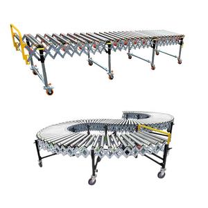 Ağır yük taşımacılığı için kayış tahrikli motorlu konveyörler motorlu esnek otomatik genişletilebilir makaralı konveyör - Product Image 5