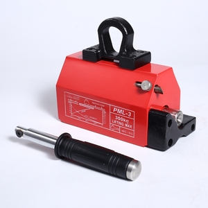 Elevador Magnético Permanente JINGEER de 1000 kg con Factor de Seguridad de 3.5x para Láminas de Acero Industriales Pequeñas - Product Image 1