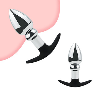 Sexbay Factory Metal Anal Plug Siliconen Ankerbasis Aluminium Seksspeeltjes Butt Plug Prostaatstimulatie Voor Mannen En Vrouwen - Product Image 5