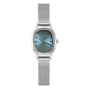 Reloj exquisito de estilo retro para estudiantes, pequeño y sencillo, moderno, de forma ovalada, analógico. - Product Image 2