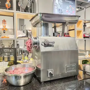 Mesin perajang daging manual, mesin cincang makanan prosesor dengan penggiling daging penggiling & penghancur sayuran br untuk daging
