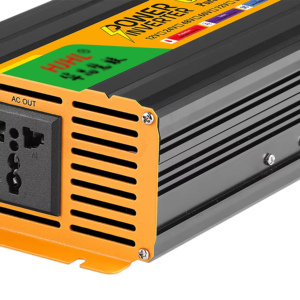 เครื่องจ่ายไฟฉุกเฉินกลางแจ้งแบบคลื่นไซน์บริสุทธิ์ 600W สำหรับการตั้งแคมป์ ปิกนิก และขายของริมถนน พร้อมพอร์ตแปลงไฟ AC รุ่น HJ-1200S-L แบบเฟสเดียว - Product Image 5