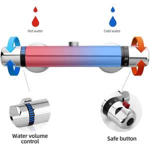 Outil de tournage chromé pour mitigeur de douche externe thermostatique Euro B - Product Image 5