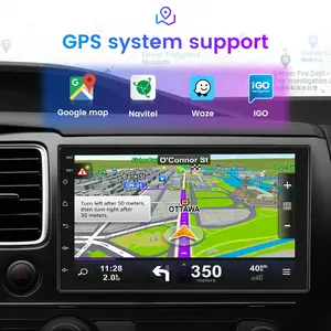 Lecteur multimédia de voiture 6.2 pouces 2 + 32GB lecteur stéréo Dvd de voiture pour Peugeot 206 Wifi GPS Carplay Android Auto autoradio Navigation