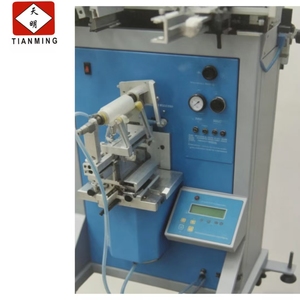 300FR Manual New Flat Round Screen Printing Machine for <b>Label</b> Printing Multi-Color UV Curing System - Product Image 4