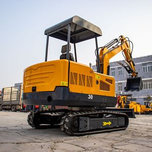 Excavadora de cadenas de 3 toneladas con alta potencia de excavación para construcción de carreteras y trabajos de ingeniería - Product Image 2