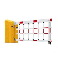 Barrière de stationnement automatique coulissante intelligente avec capteurs et conception anti-vent pour utilisation en extérieur dans les écoles