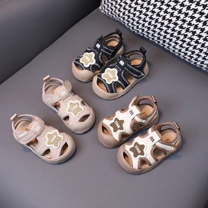 Sandalias de Verano para Bebés y Niñas Pequeñas de 0 a 3 Años, Planas, de Goma, Transpirables, Casuales, para Caminar - Product Image 1