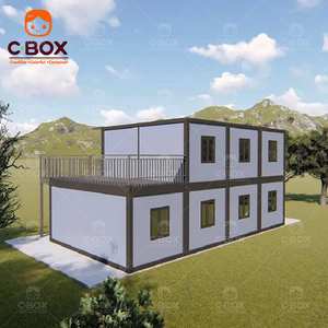 Cbox Maison Conteneur Démontable Préfabriquée Moderne à 2 Étages pour Bureau, Dortoir, Camp de Travailleurs et Logement Temporaire - Product Image 4