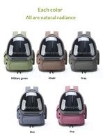 Sac à dos pour animaux de compagnie Light PC Airflow Space Capsule, sac de transport pour chats et chiens, limite de poids 7 kg, accessoire de camping