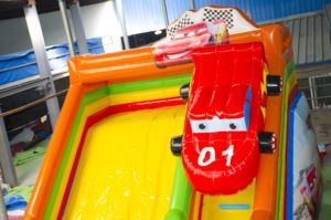 Château gonflable à thème automobile de qualité commerciale, château gonflable <span class=keywords><strong>pour</strong></span> enfants, parcours d'obstacles gonflable intérieur/extérieur, <span class=keywords><strong>location</strong></span> commerciale - Product Image 6