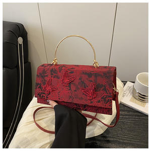 ALL0248 Nouveau sac à bandoulière pour femme de luxe en cuir PU Doublure en polyester Fermeture à glissière Style tendance <span class=keywords><strong>Voyage</strong></span> et usage quotidien - Product Image 3