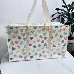 Bolsa de Compras Laminada de PP Resistente a Desgarros y a la Humedad para Compras en Supermercados y Almacenamiento Diario en el Hogar - Product Image 1