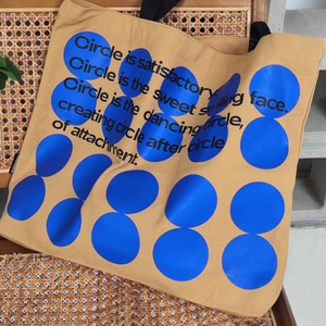 Sac fourre-tout en toile recyclée bio à impression intégrale, promotion, durable, pour les courses, résistant, fermeture à bouton, portable, tout usage - Product Image 2