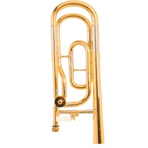 Trombone ténor Bb/F professionnel de haute qualité en laiton phosphoreux pour les groupes scolaires et les spectacles sur scène - Product Image 3