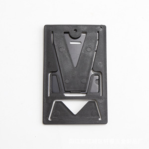 Soporte Multifuncional para Teléfono, Tarjeta de Herramientas 10 en 1, Mini Destapador de Botellas Plegable de Acero Inoxidable para Exteriores, Soporte Metálico - Product Image 4