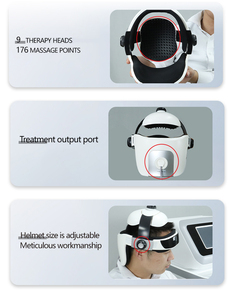 Crema de Terapia de Microcorriente para Estimulación Transcraneal - Material ABS Transpirable con Características de Seguridad, Enchufe Europeo, Producto de Cuidado que Mejora la Salud - Product Image 6