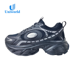 Uniworld Indonesia OEM - Women's Metallic Dad Sneakers, Trendy Platform Shoes, Streetwear Fashion Footwear for Urban Style - Product Image 3