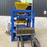 Machine à fabriquer des briques automatique haute performance QT4-28, machine à blocs creux, machine à briques emboîtables