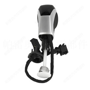 หัวเกียร์รถยนต์อเนกประสงค์ของโฟล์คสวาเก้นเกียร์อัตโนมัติพลาสติก คันเกียร์ตามหลักสรีรศาสตร์ ตัวอักษรสีขาวด้าน - Product Image 4