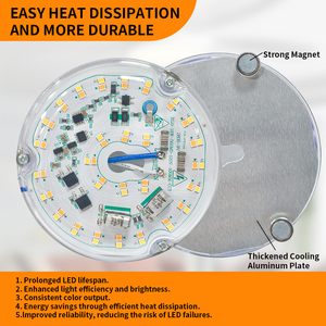 Ce ERP 220V 18W TRIAC Dimmer vòng hình dạng <span class=keywords><strong>PCB</strong></span> board SMD Quạt trần mô-đun cho thay thế - Product Image 3