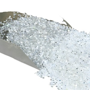 Diamants Moissanite Blancs Brillants de Laboratoire, Taille Brillant, Effet de Couleur/Feu, Petites Tailles, Vente en Gros, Direct Usine, 1-7mm - Product Image 1