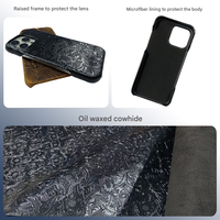 Étui de téléphone personnalisable pour iPhone 17/16/15/14/13 Étui de téléphone avec motifs en bambou Étui de protection pour téléphone