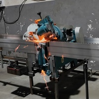 Affûteuse automatique de lames de scie à ruban résistante à l'usure, machine de rectification entièrement automatique pour lames de scie à ruban à bois
