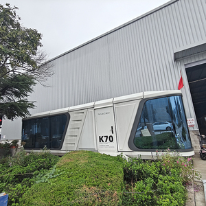 Maisons préfabriquées de luxe en conteneur à structure métallique mobile préfabriquée Maisons modulaires en kit de cabine à capsules à <span class=keywords><strong>vendre</strong></span> - Product Image 1