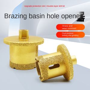 ダイヤモンドコアドリルビット 真空ろう付け式 洗面器/シンク穴開け用 グラナイト・大理石・タイル・セラミック用 - Product Image 3