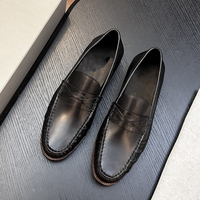 Herren-Lederschuhe im italienischen Stil, original, luxuriös, mit spitzer Zehenpartie, formelle Schuhe, modisch, bequem, vielseitig, für Pendler und Business