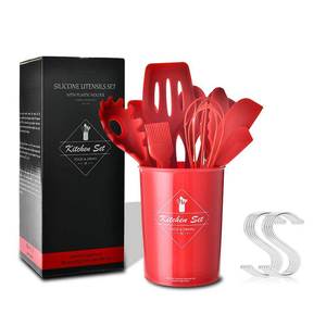 11 Piece Kitchen <b>Silicone</b> Cooking <b>Utensil</b> <b>Set</b> - Product Image 3