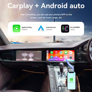 Autoradio multimédia Android double écran pour Porsche Panamera 970 (2010-2016) avec Carplay, GPS et unité centrale copilote (conduite à droite) - Product Image 2