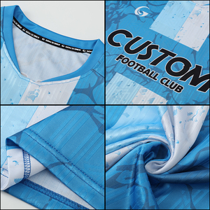 Divisa da <span class=keywords><strong>Calcio</strong></span> Personalizzata all'Ingrosso, Abbigliamento Sportivo Traspirante con Sublimazione, Divisa da <span class=keywords><strong>Calcio</strong></span> <span class=keywords><strong>Viola</strong></span> Personalizzata con Tasche X5555 - Product Image 6