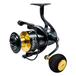 Carrete de Pesca <span class=keywords><strong>NOBBY</strong></span> Legend 20kg Power CNC Spool con Freno, Manivela de EVA y Metal, para Surfcasting en Agua Salada - Product Image 1