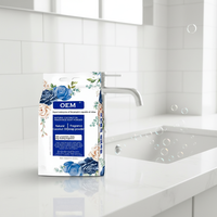 Lessive en poudre écologique haute performance avec bio-enzymes détachantes et adoucissantes pour l'hôtellerie, la vente au détail, la vente en gros et l'OEM