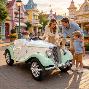 Buggy touristique rétro miniature ZOWN à faible bruit avec pneus antidérapants pour le transport piétonnier dans les rues et les jardins botaniques - Product Image 1