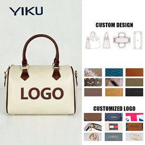Sac bandoulière personnalisé YIKU 2026 – Vente en gros d'usine – <span class=keywords><strong>Petit</strong></span> sac à main de luxe pour femme avec logo personnalisé – Sac Boston - Product Image 4