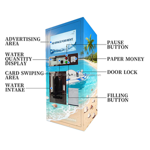 YISO Factory customized 400G commercial 24-hour fully automatic <b>reverse</b> <b>osmosis</b> water filtration system water vending <b>machine</b> - Product Image 3