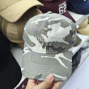 Manhattan Nyc Camouflage Baseball Cap Unisex Twill Cotton <b>Sun</b> <b>Shade</b> Hat - Product Image 3