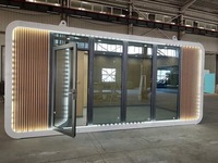 Maisonnette compacte Marscabin haute résistance 20FT/30FT/40FT, type Apple Cabin, avec prix d'usine